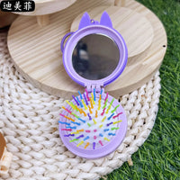 Labubu Mischief Comb & Mirror Keychain
