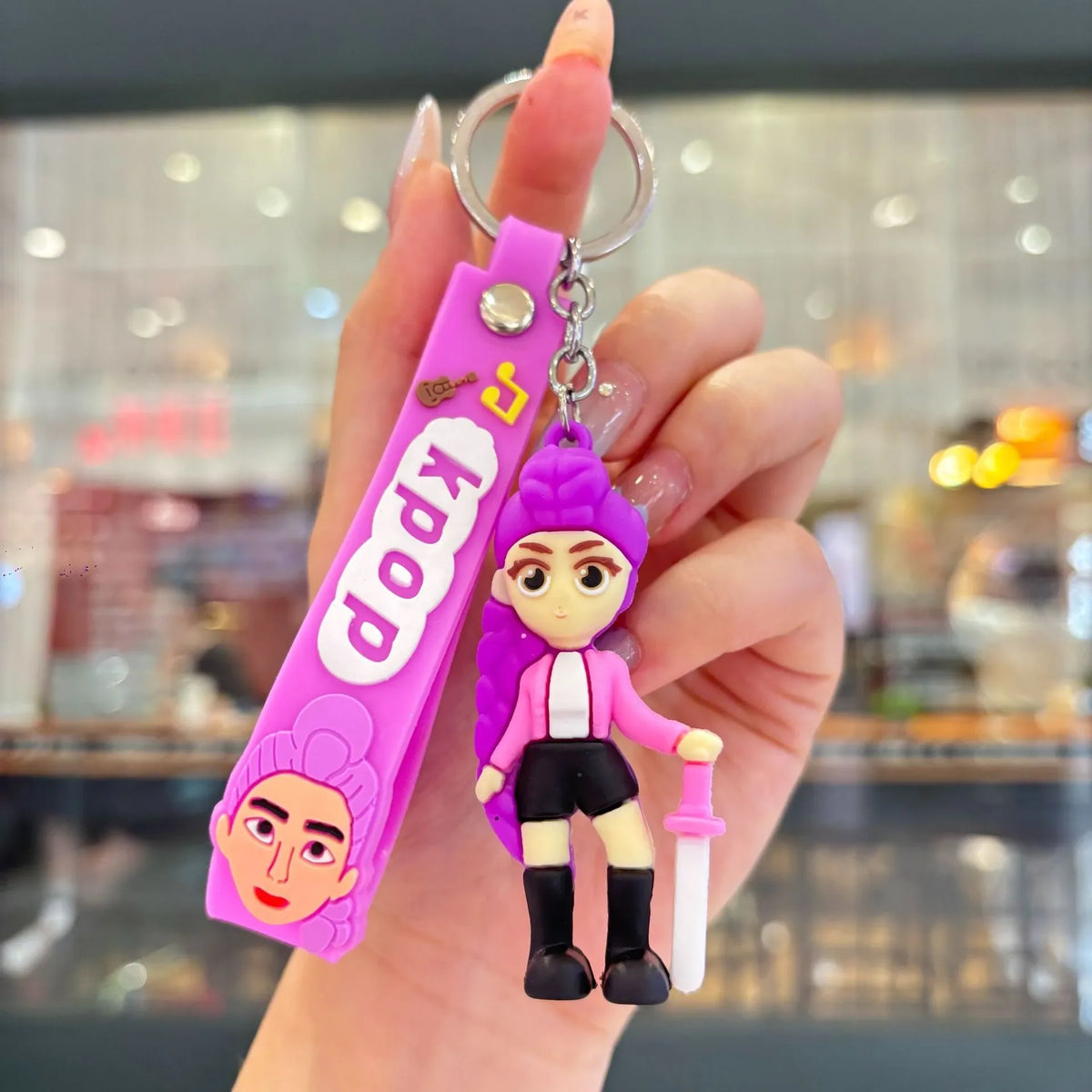 Idol Keychains K-Pop Demon Hunters Idol Stage Keychain