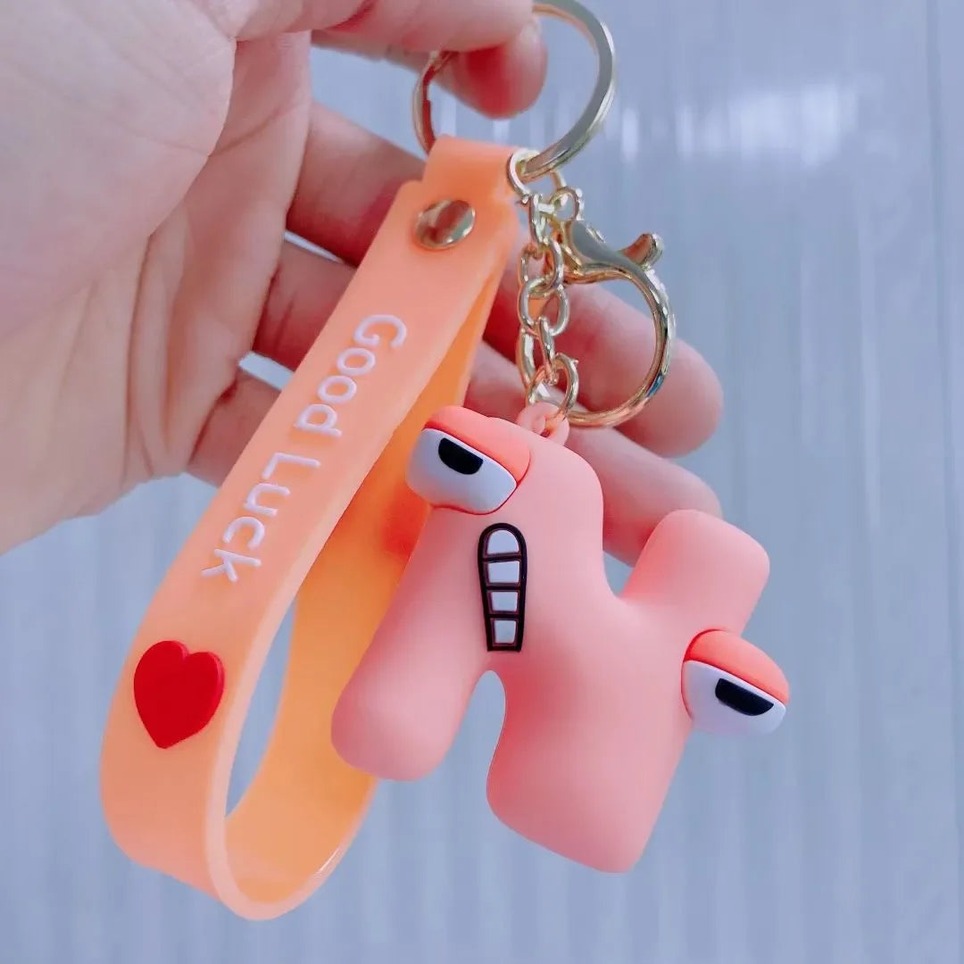 Alphabet Lore Letter Keychains
