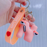 Alphabet Lore Letter Keychains