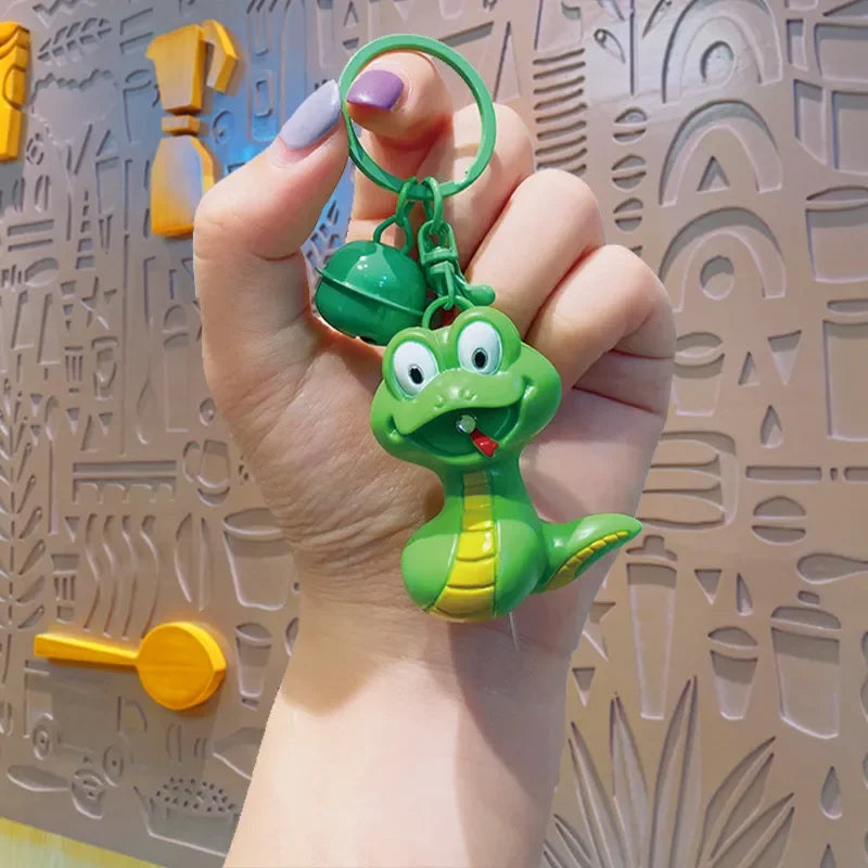 Shadow Slither LED Snake Keychain