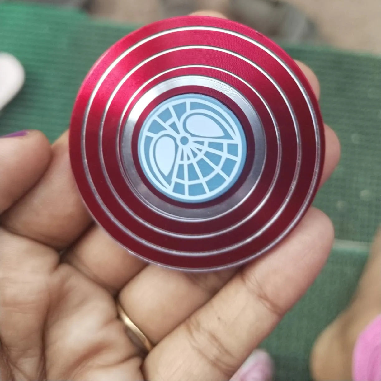 Superhero Focus Shield Fidget Spinner