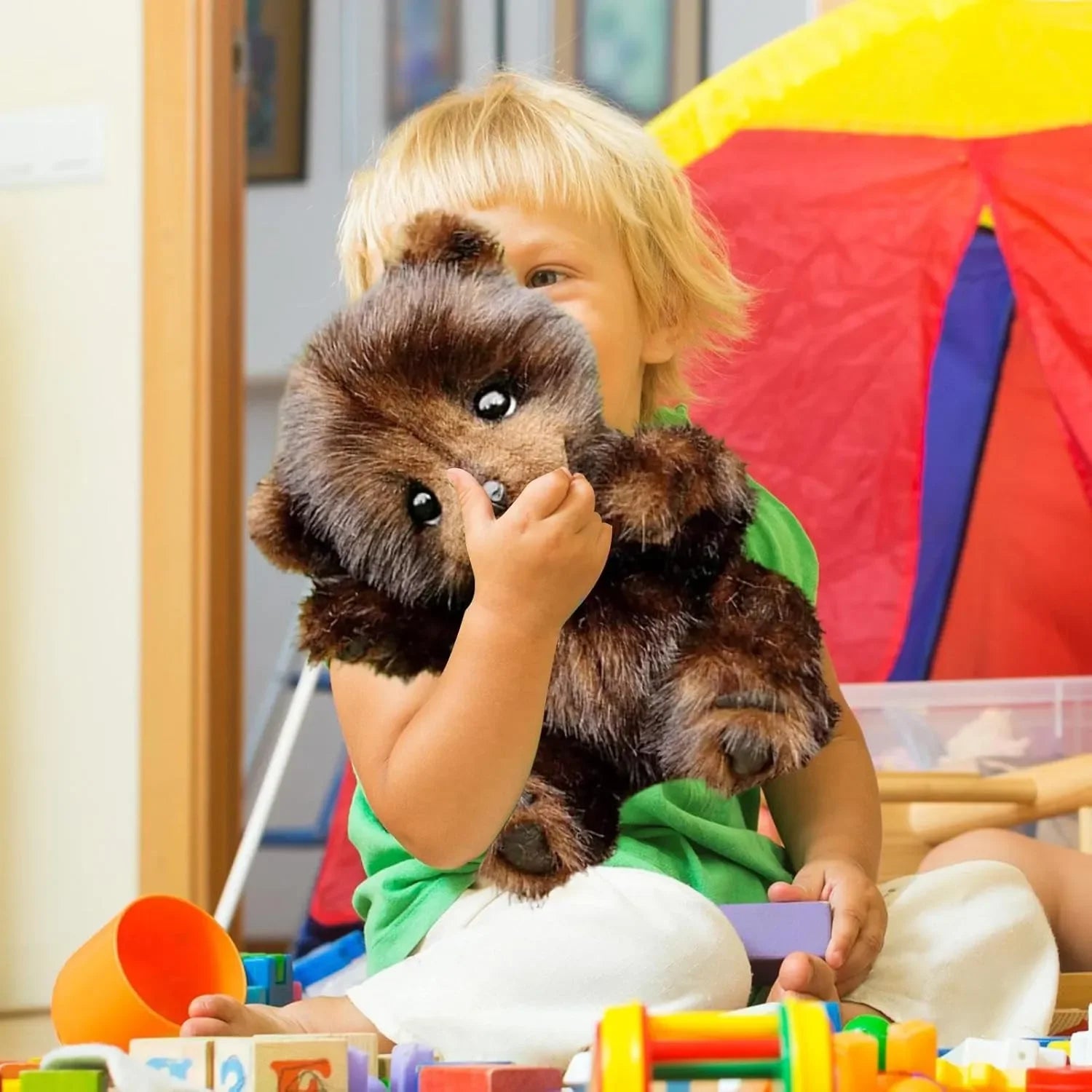 Charming Handmade Plush Baby Bears