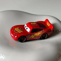 Lightning McQueen Metal Car Keychain