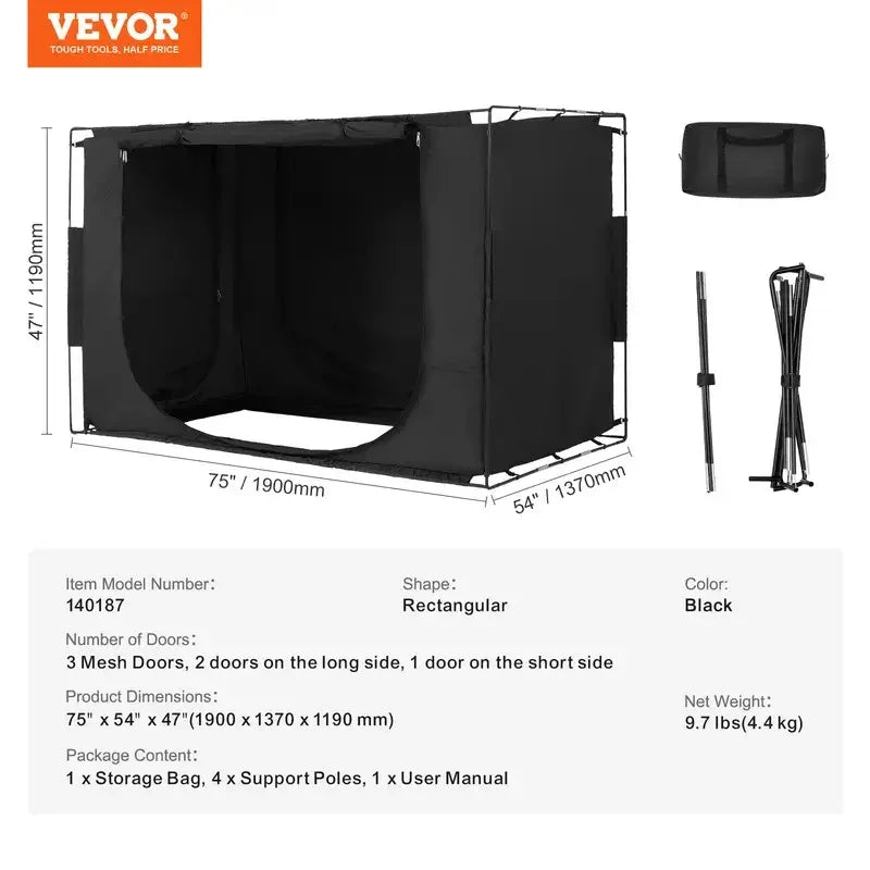 Dream Weaver Breathable Privacy Pod