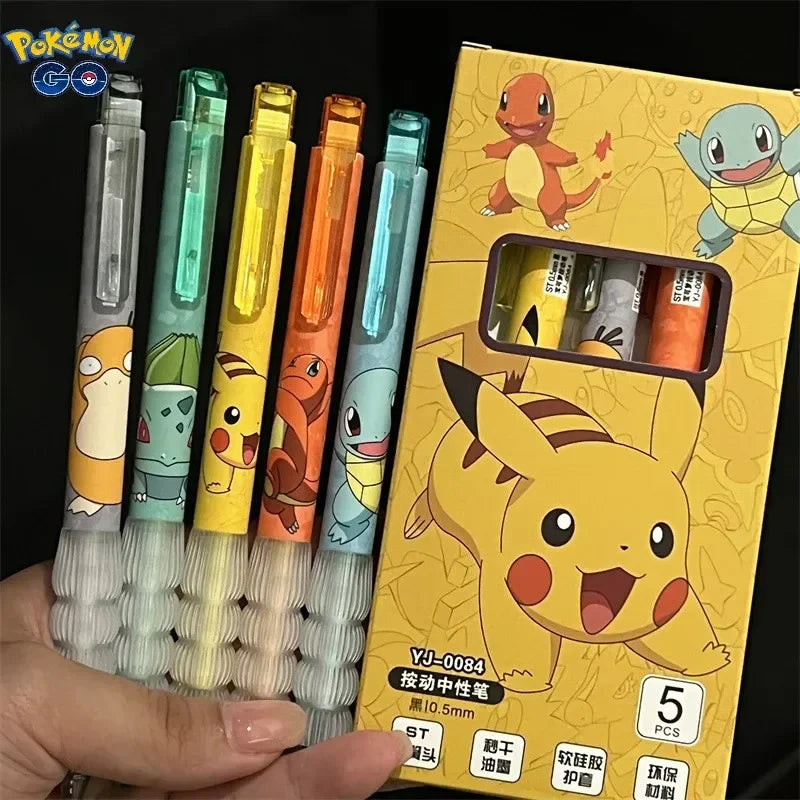 Pokemon Indigo League Gel Pen (Set of 5)