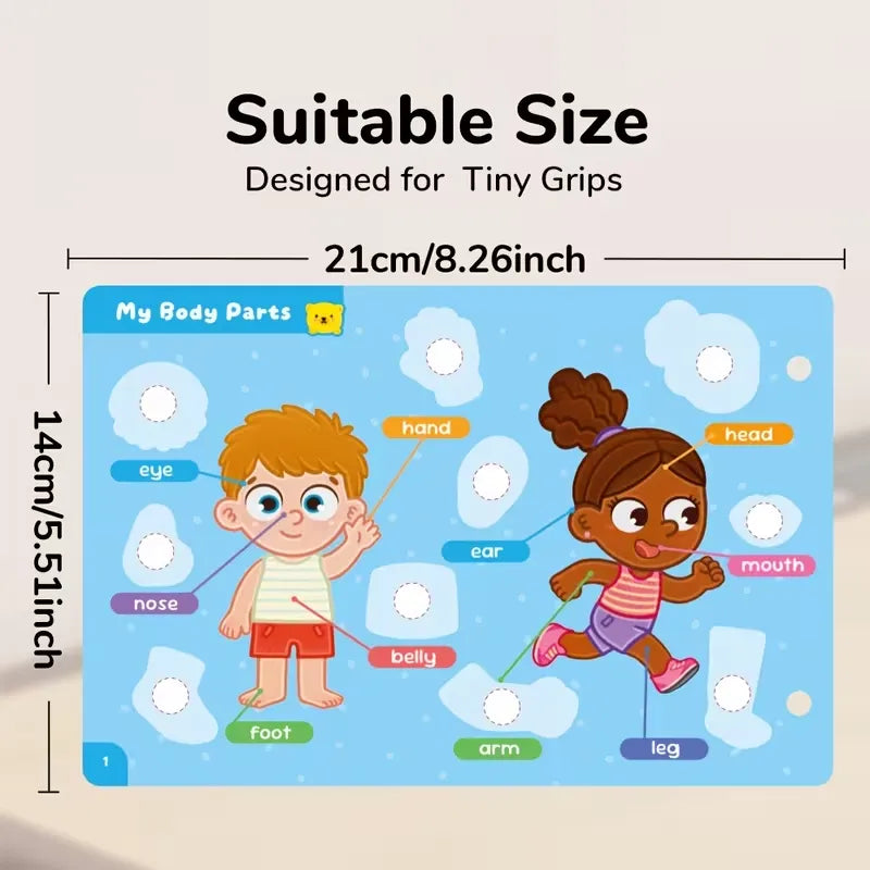 My Body My Organs Early Learning Busy Book