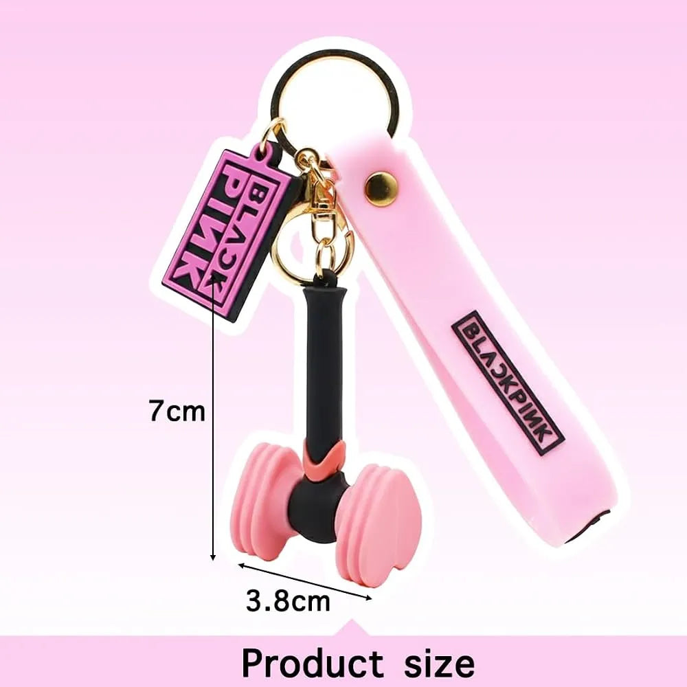 BLACKPINK Hammer Lightstick Silicone Lanyard Keychain