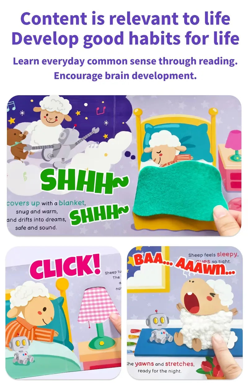 Sheep's Sleepy Time Interactive PPS Board Book