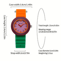 Sanda Neo-Chrono Color-Block Casual Watch