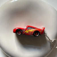 Lightning McQueen Metal Car Keychain