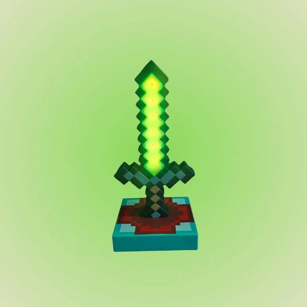 Minecraft Magnetic Pixel Sword & Torch