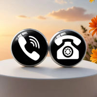 Accept or Decline Minimalist Stud Earrings