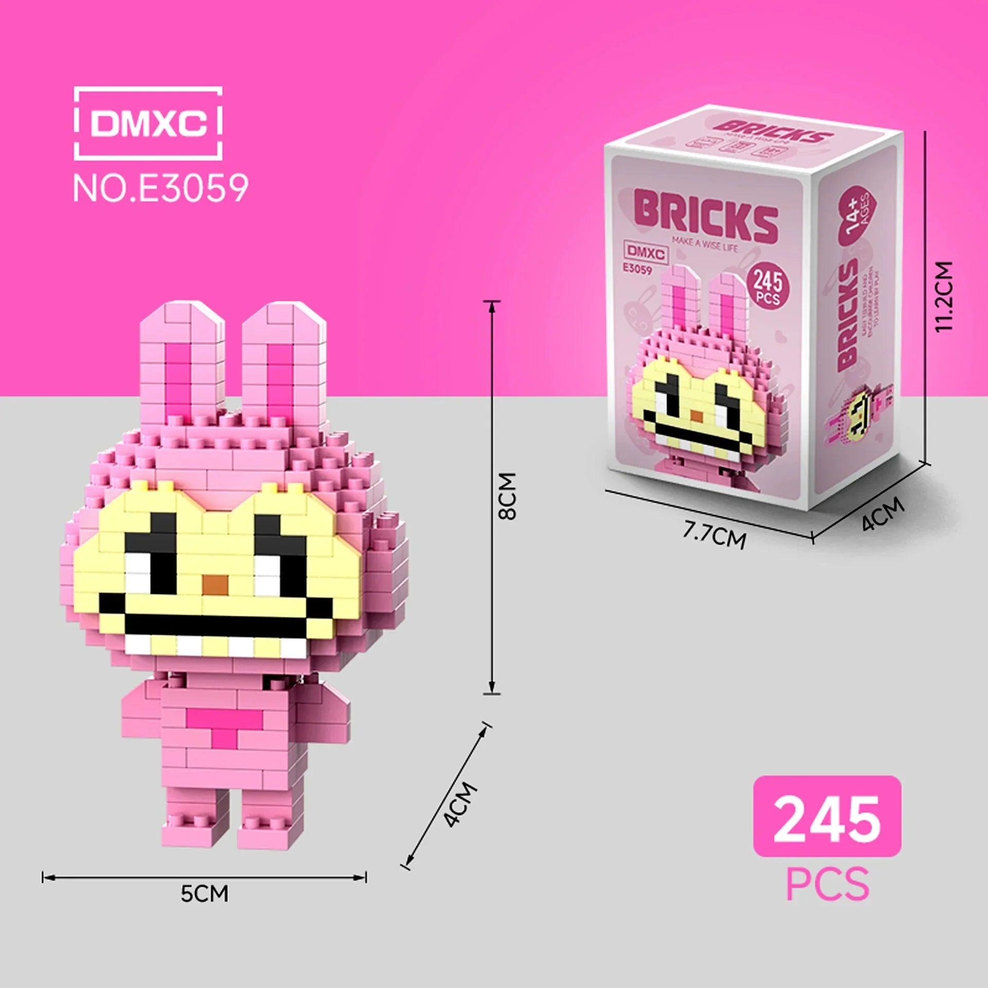 Bricks Laboobu Micro Building Blocks