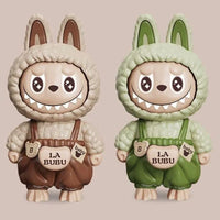 Labubu Jumpsuit Face Changing Keychain