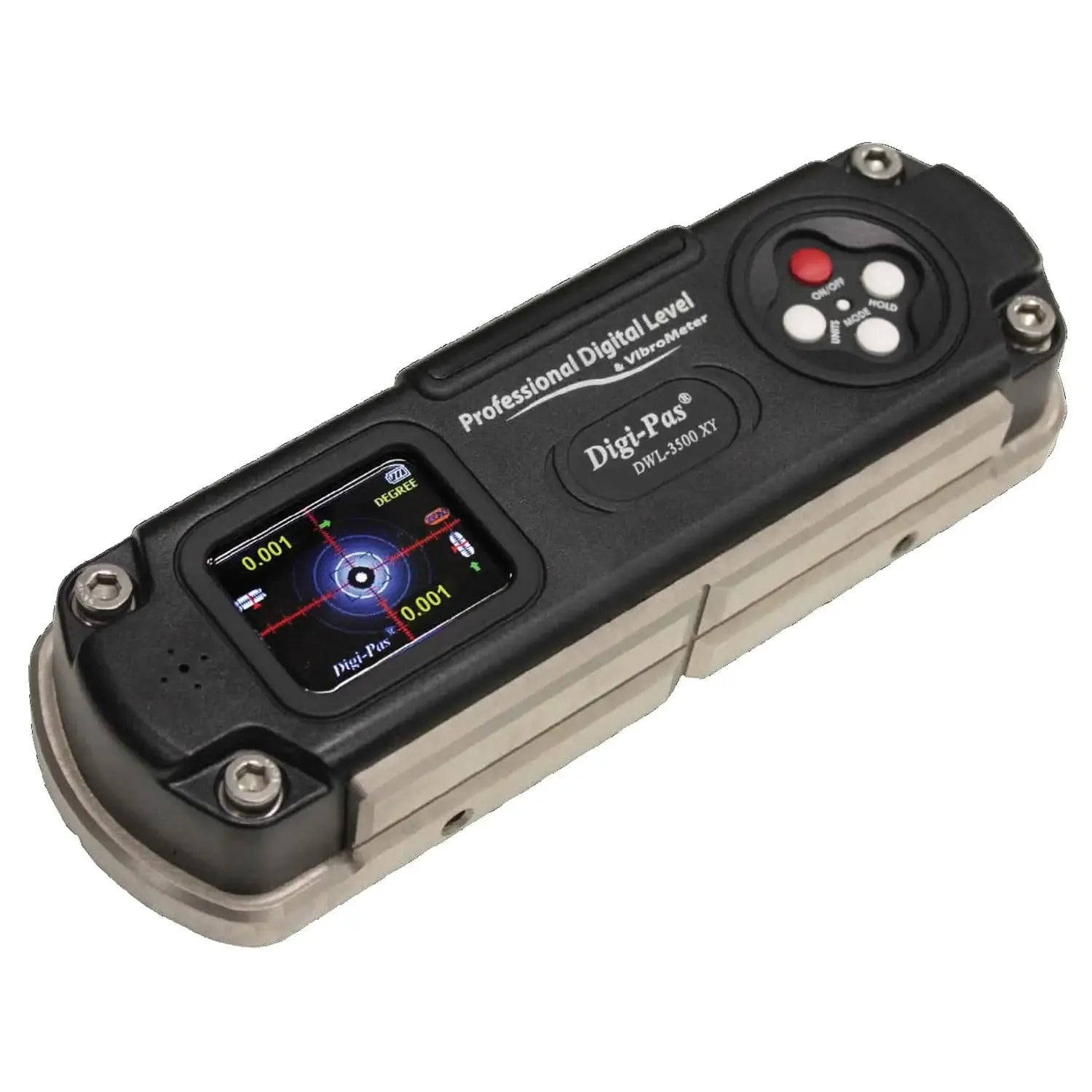Digi-Pas DWL-3500XY 2-Axis Digital Master Precision Level & Vibrometer Tool