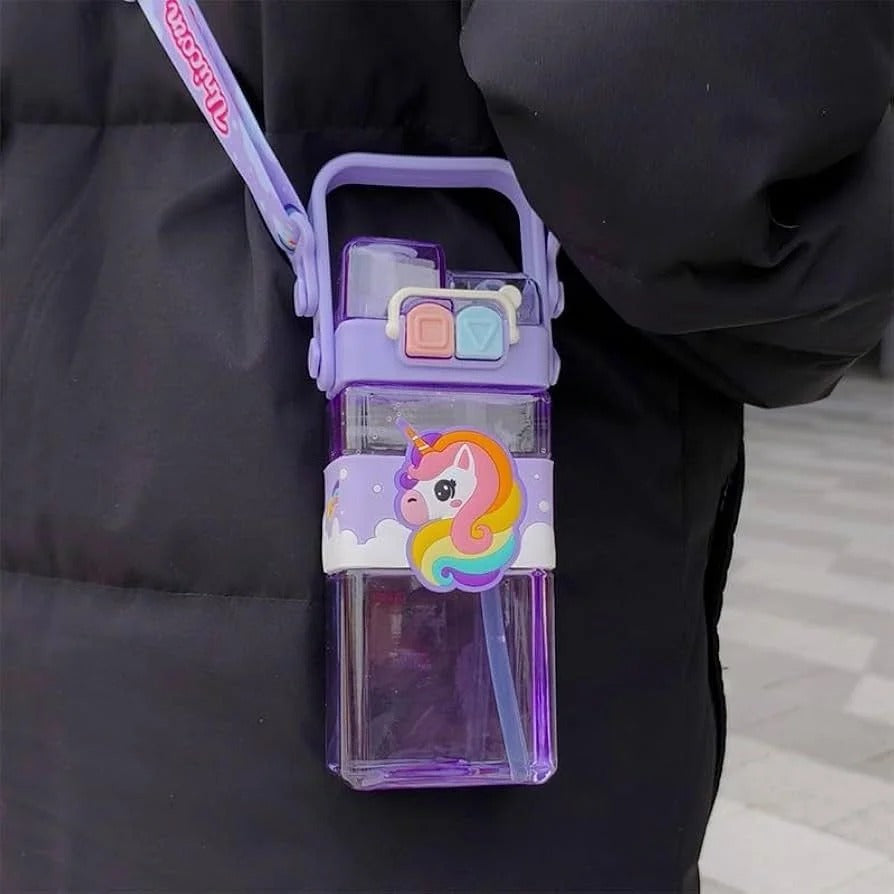 Sip 'n' Strap Kids Water Bottle (520 ml)