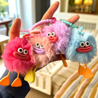 Quacky Smile Plush Keychain