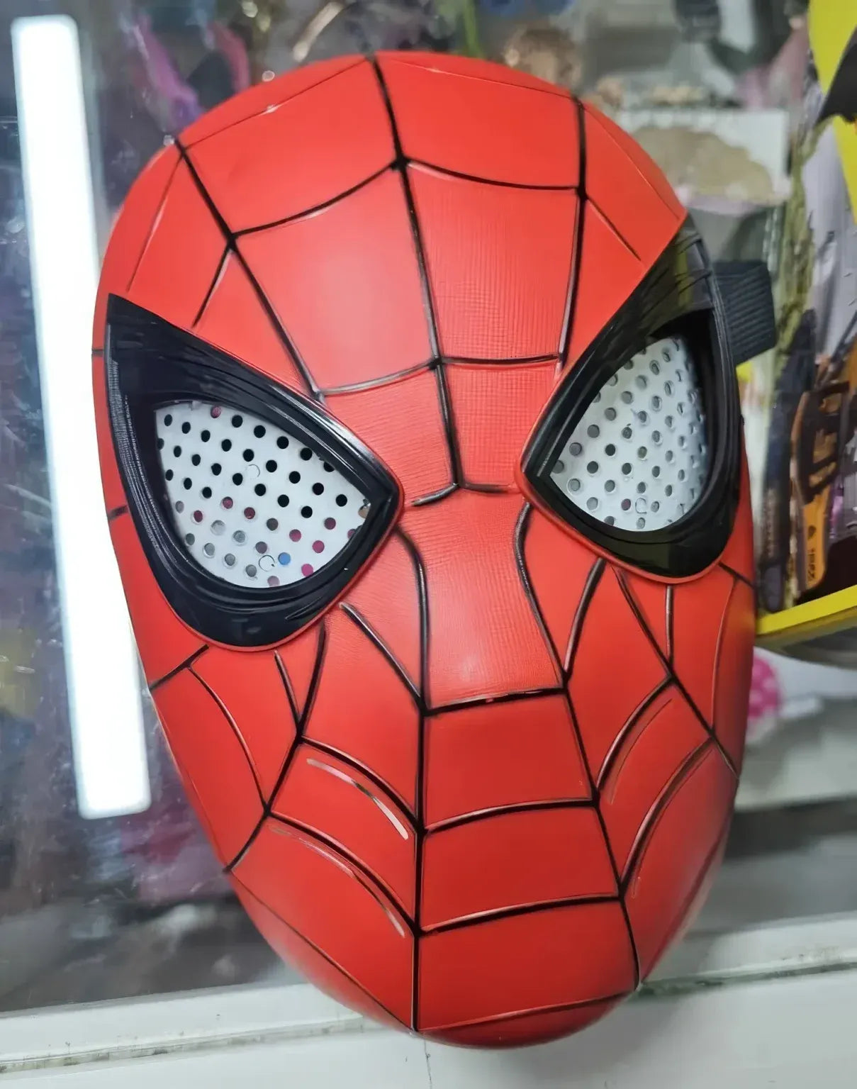 Spider-Man Interactive Chin-Control Motion Blink Mask