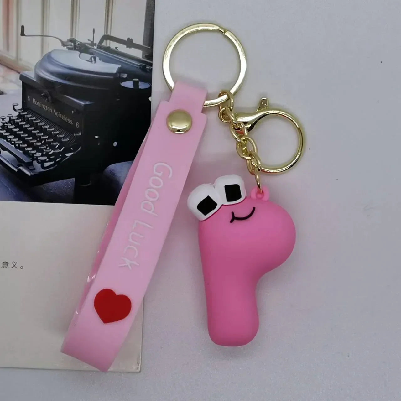 Alphabet Lore Letter Keychains