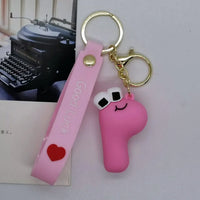 Alphabet Lore Letter Keychains
