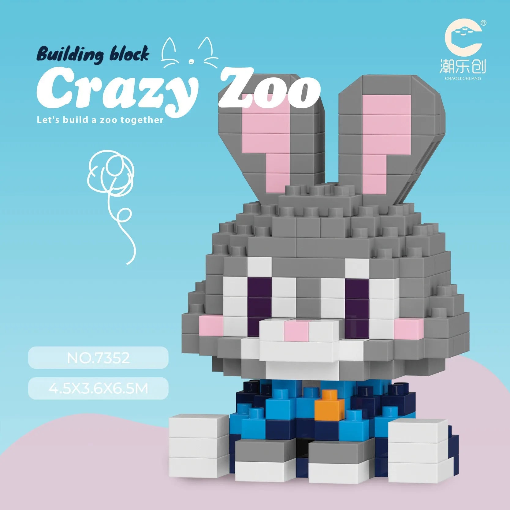 Zootopia Crazy Zoo Micro Building Blocks