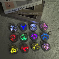 Jackie Chan Adventures Talisman LED Keychain Set