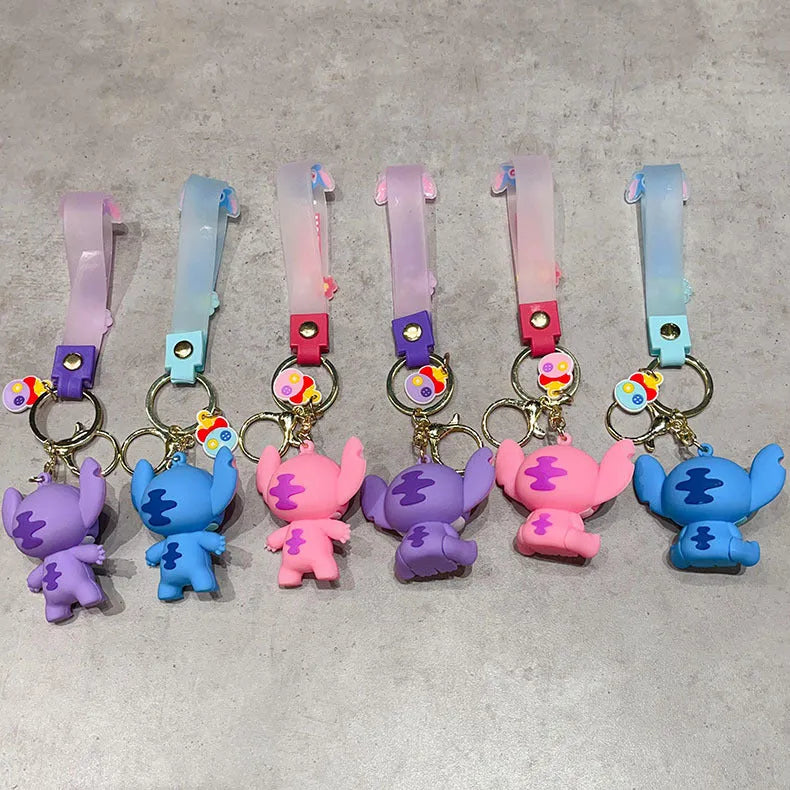 Cosmic Alien Signature Stance Keychain