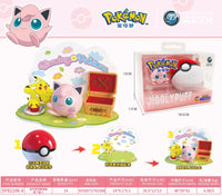 Pokimoen Pokeball Party Figurines