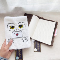 Harry Potter Wizarding Companion Plush A5 Notebook