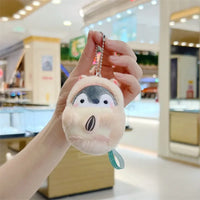 Globetrotter Penguin Plush Keychain