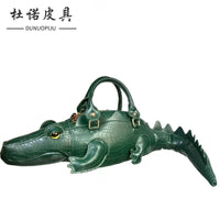 Berry-Sweet Premium Alligator-Shape Novelty Handbag