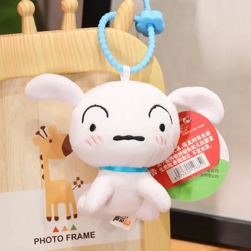Genuine Snowy Soft Shiro Plush Keychain