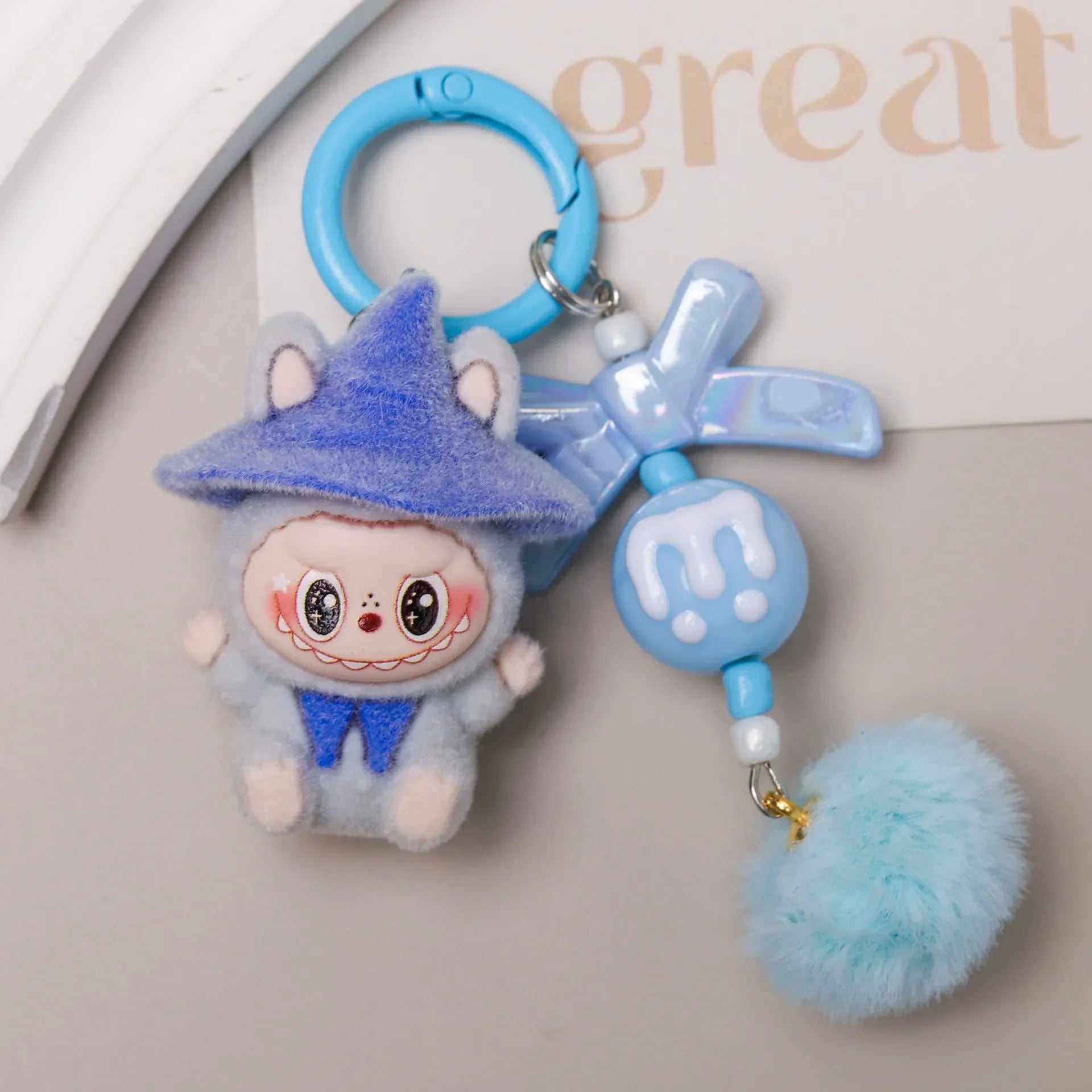 Labuboo Magic Hat Sorcerer Keychain