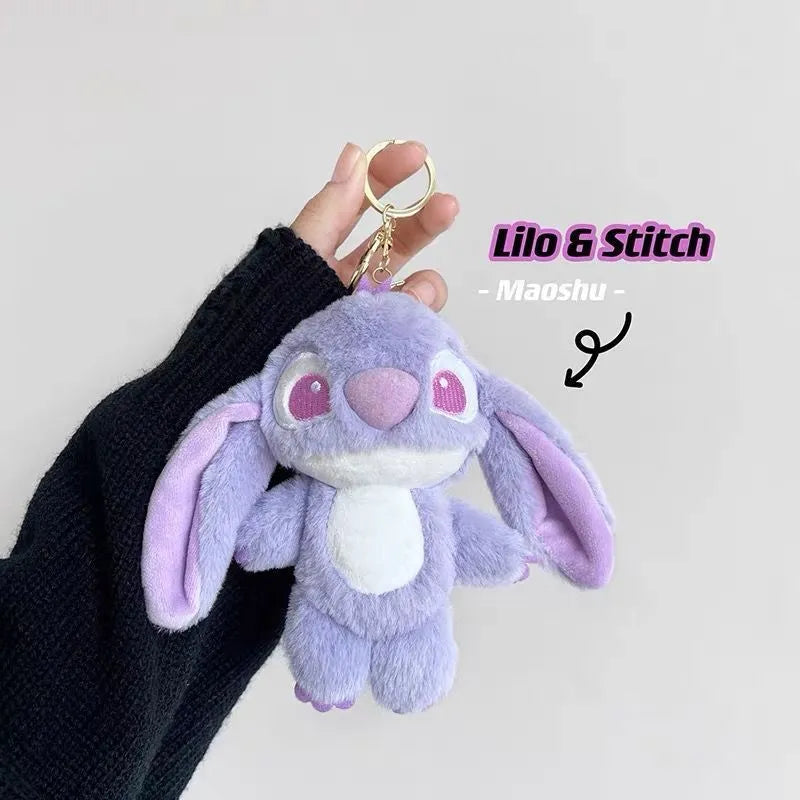 Stitch Kawaii Plush Keychain