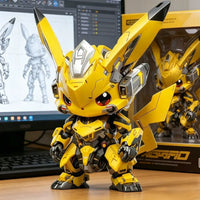 Mecha Pikachu Cosplay Bumblebee Figure (13 cm)