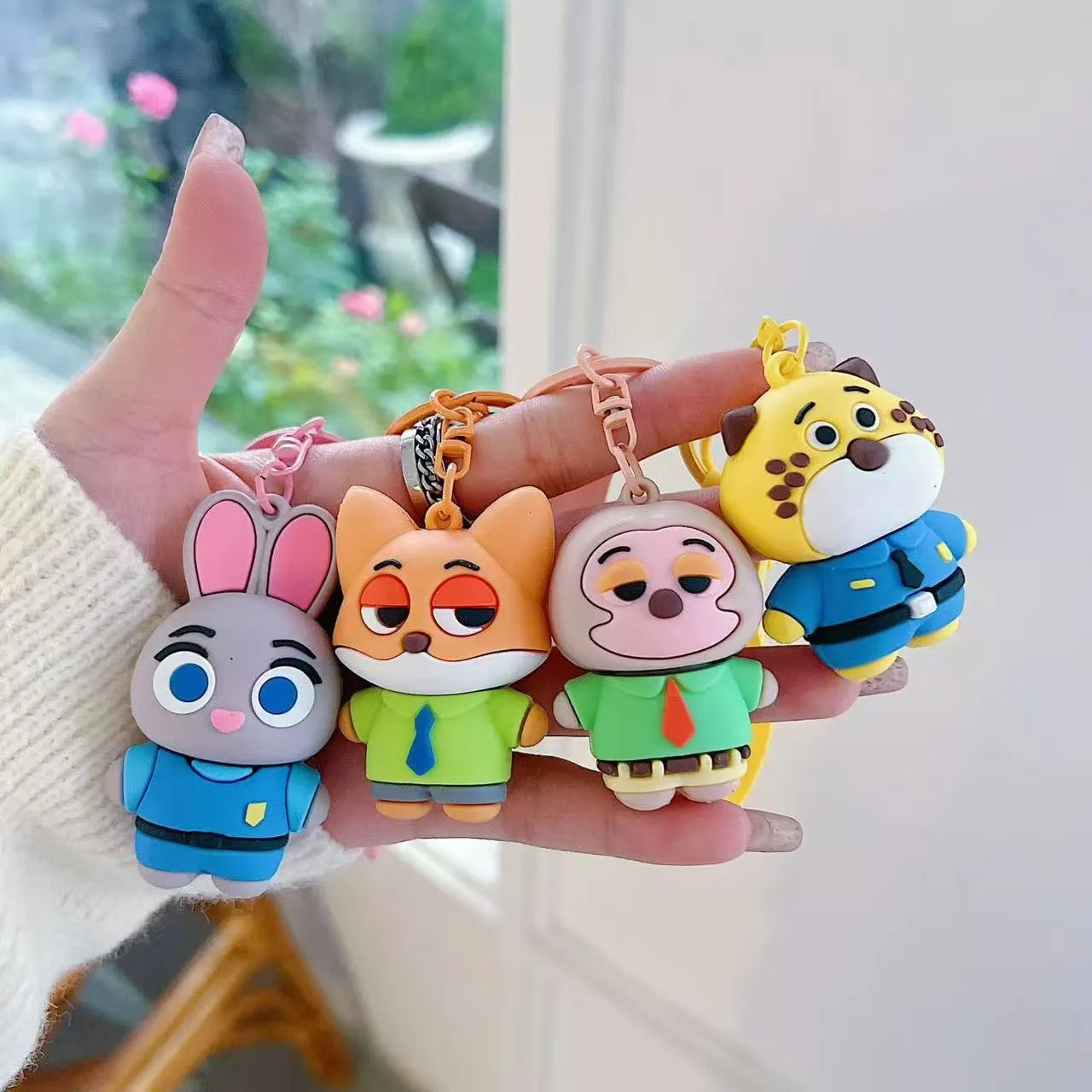 Genuine Zootopia City-Slicker Chibi Style Keychain
