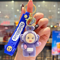 Teletubbies Velvet Valley Flocked Keychain