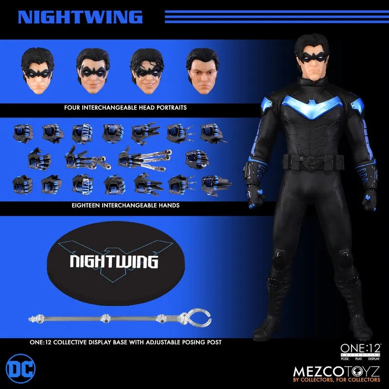 Mezco 1:12 Collective DC Comics Nightwing Figure