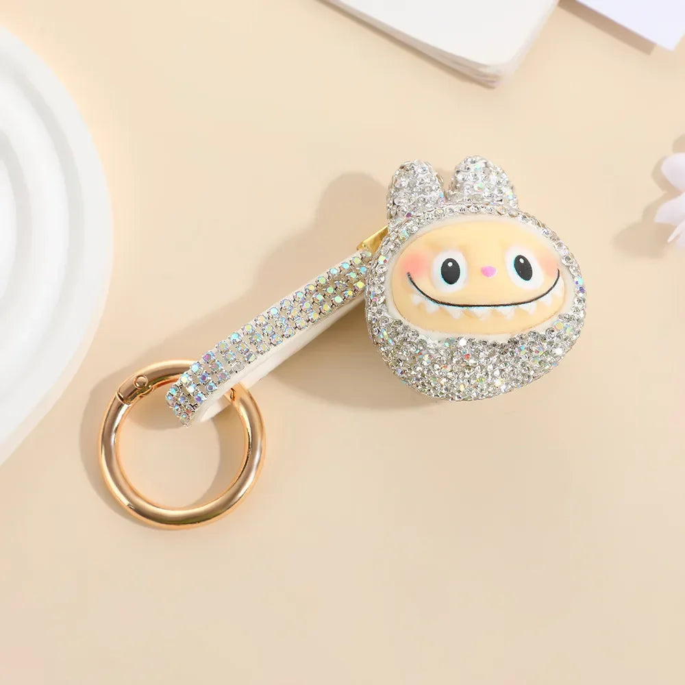 Labuboo Crystal Face Luxury Keychain