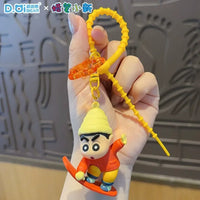 Genuine Crayon Shinchan Winter Games Keychain