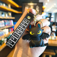 HTTYD Night & Light Fury 3D Keychain