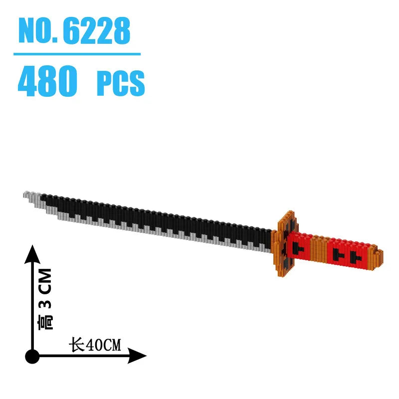 Demon Slayer Katana Mini Blocks (480 Pcs)