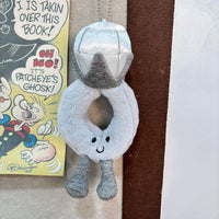 JC Solitaire Diamond Ring Amuseable Plush Keychain