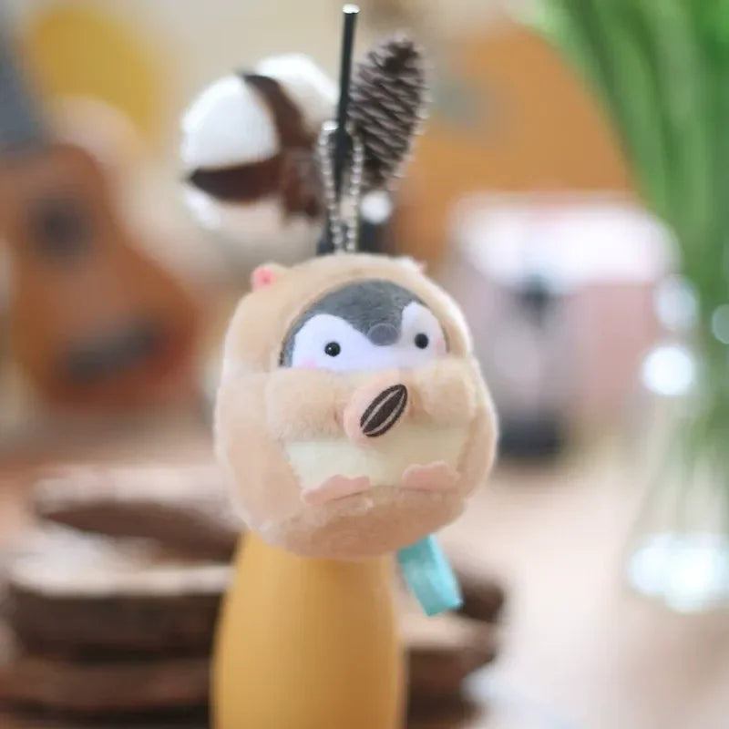 Globetrotter Penguin Plush Keychain