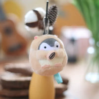 Globetrotter Penguin Plush Keychain