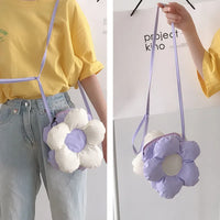 Petal Patchwork Crossbody Bag