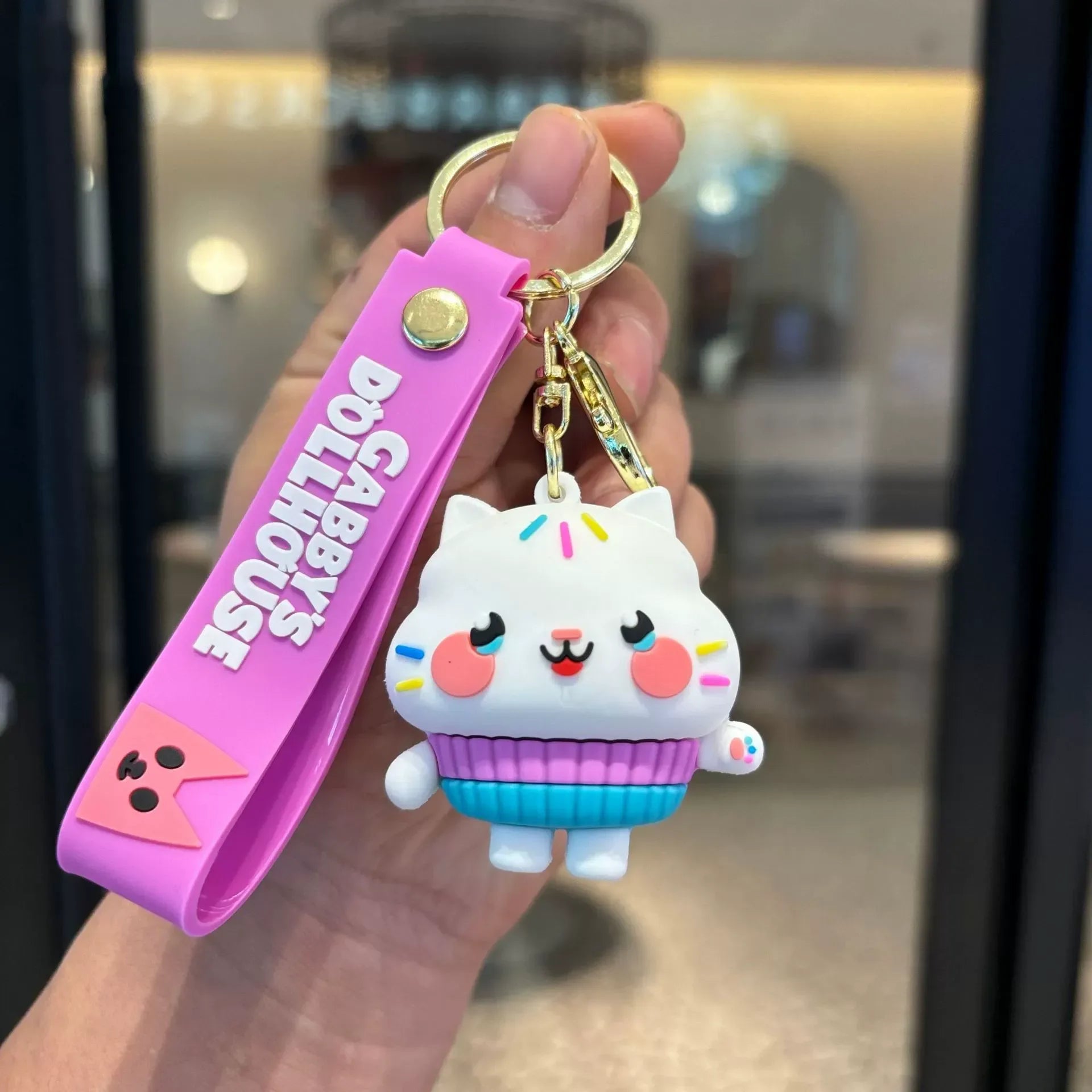 Gaby's Dollhouse Crew Keychain