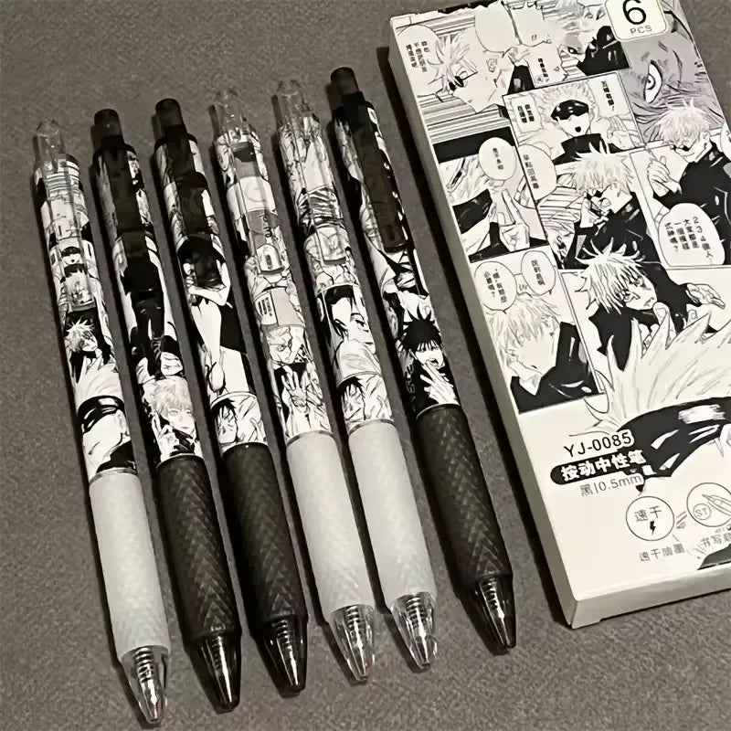 Jujutsu Sorcery Elite Gel Pen (Set of 6)