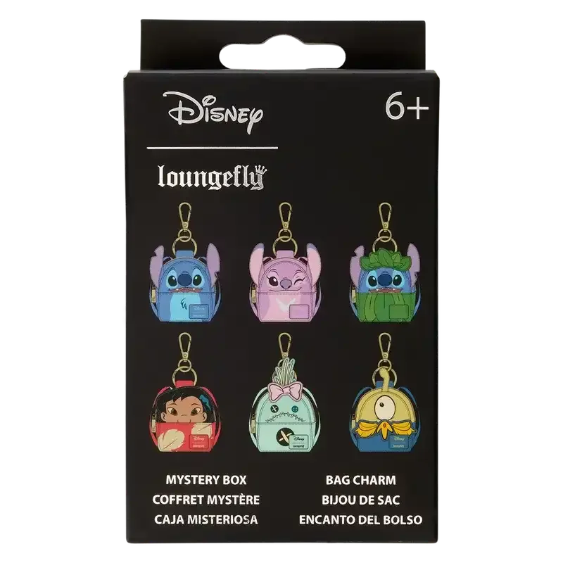 Boîte aveugle pour mini sac à dos LoungeFly Cosmic Alien 